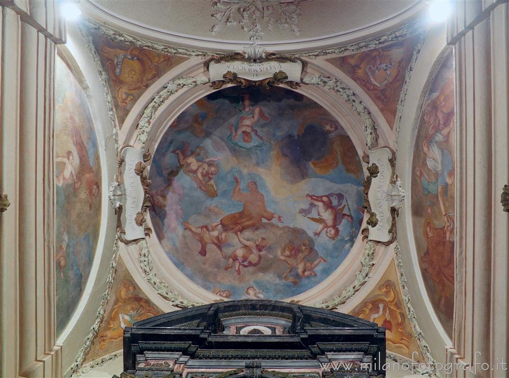 Montevecchia (Lecco) - Volta della Cappella di Sant'Antonio nel Santuario della Beata Vergine del Carmelo